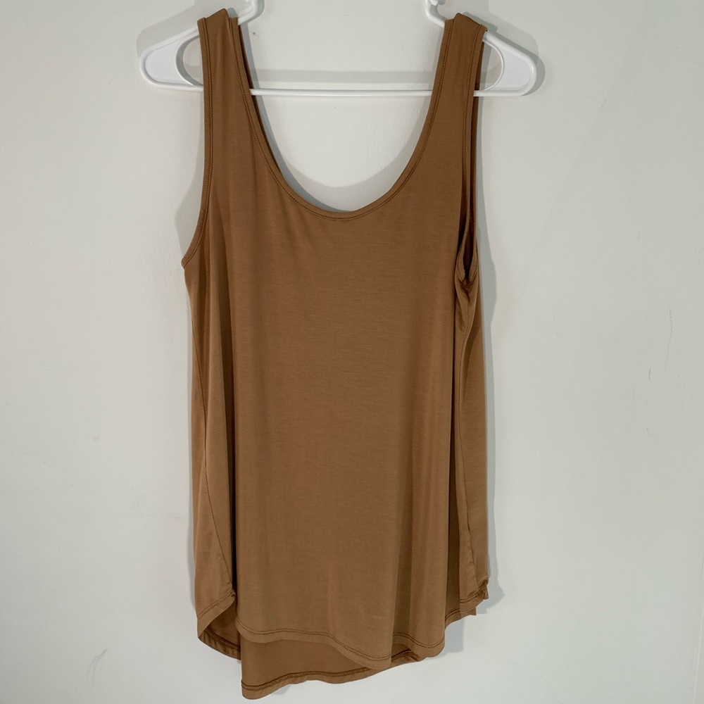 Super Soft Tan Stretchy Tank